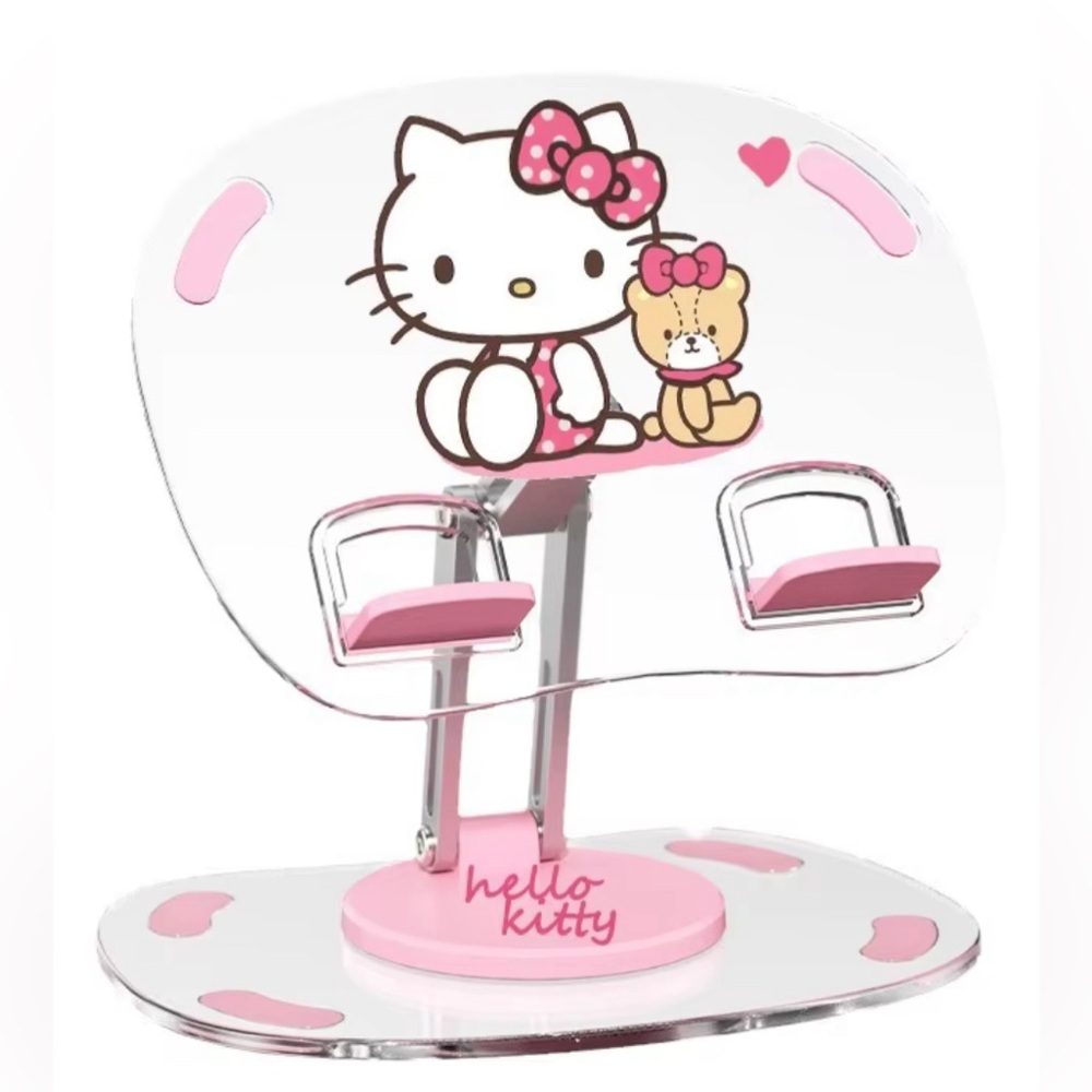 Sanrio Hello Kitty Acrylic Mobile Phone Holder Rotatable Adjustable